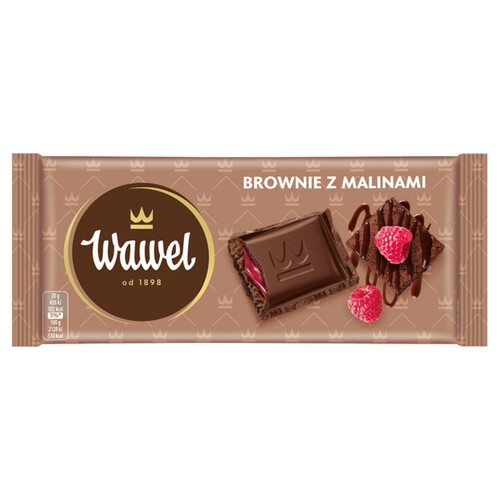 Czekolada Brownie z malinami  Wawel 100 g 