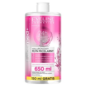 Płyn micelarny Facemed+ 3w1 do cery wrażliwej i suchej EVELINE COSMETICS 650 ml