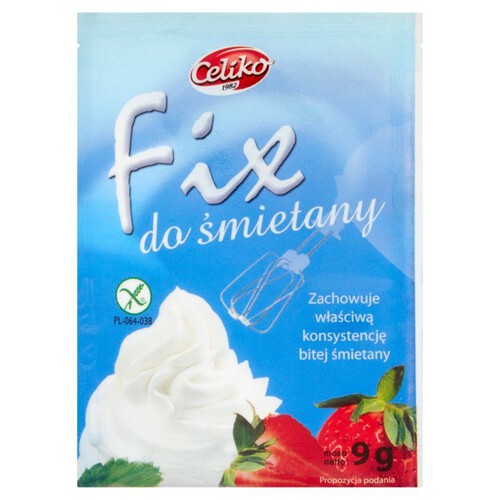 Fix do śmietany bezglutenowy Celiko 9 g