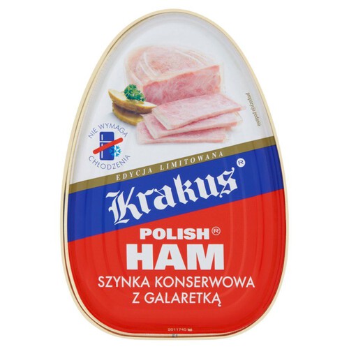 Szynka konserwowa z galaretką porcja Krakus 455 g