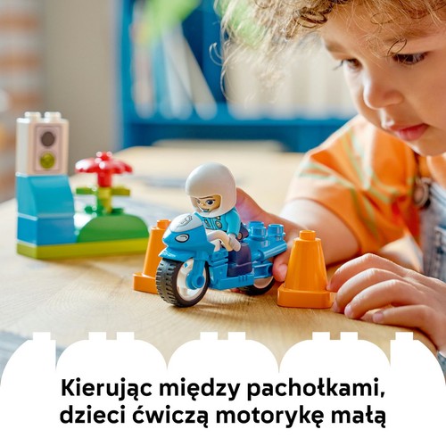 DUPLO® Moje miasteczko Niebieski motocykl policyjny 10471 LEGO 1 sztuka