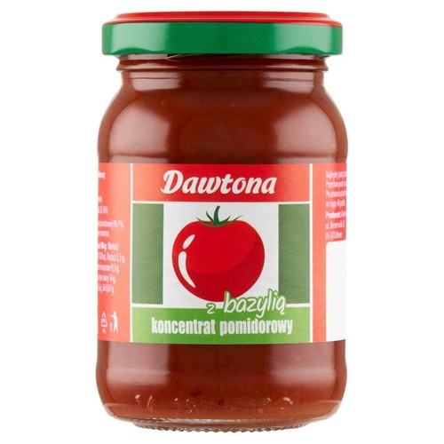 Koncentrat pomidorowy z ziołami Dawtona 190 g