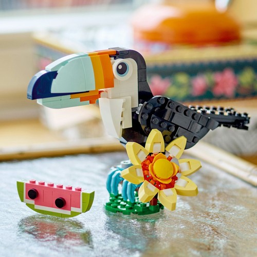 Creator 3 w 1 Dzikie zwierzęta: Tropikalny tukan 31173 LEGO 1 sztuka