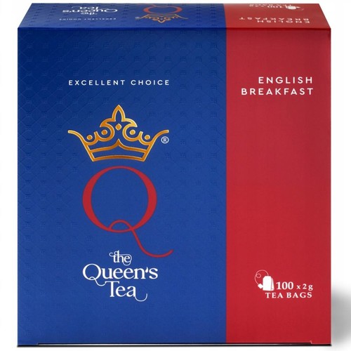 Herbata English Breakfast    The Queen's Tea 100 torebek