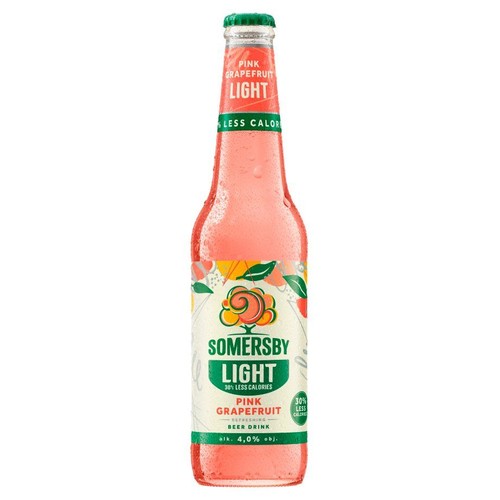 Piwo smakowe Light Pink Grapefruit alk. 4,0% obj. Sombersby 400 ml