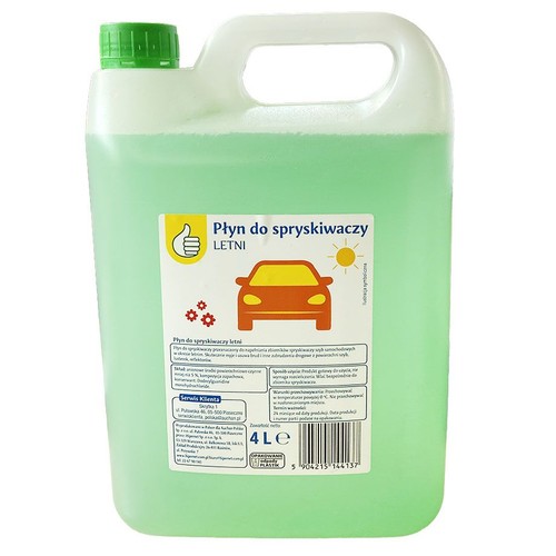 Płyn do spryskiwaczy letni Hipernet 4 l