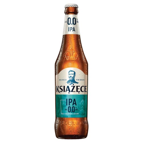 Piwo IPA bezalkoholowe alk. do 0,5% obj. Książęce 500 ml