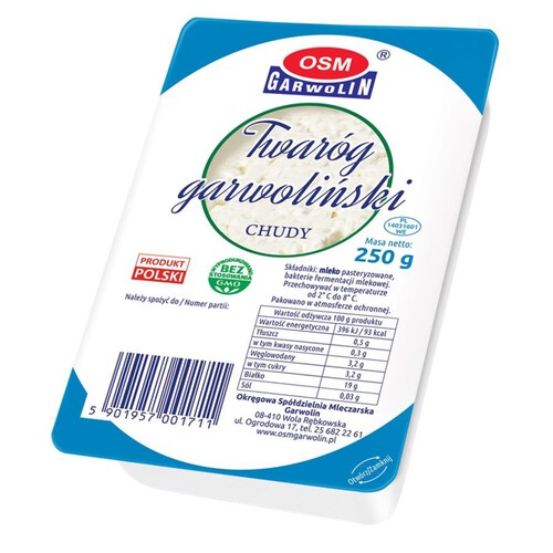 Twaróg garwoliński chudy OSM GARWOLIN 250 g