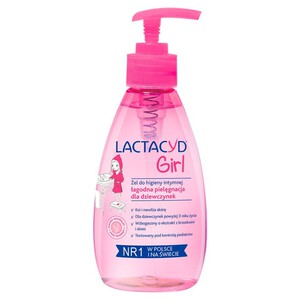 Żel do higieny intymnej dla dziewczynek 3+ Lactacyd 200 ml