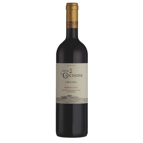 Wino czerwone wytrawne Crocera DOCG Barbera d'Asti Superiore alk. 14,5% obj. Il Cascinone 750 ml