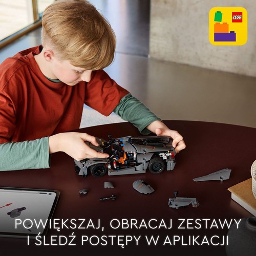 Technic Szary hipersamochód Koenigsegg Jesko Absolut 42173 LEGO 1 sztuka