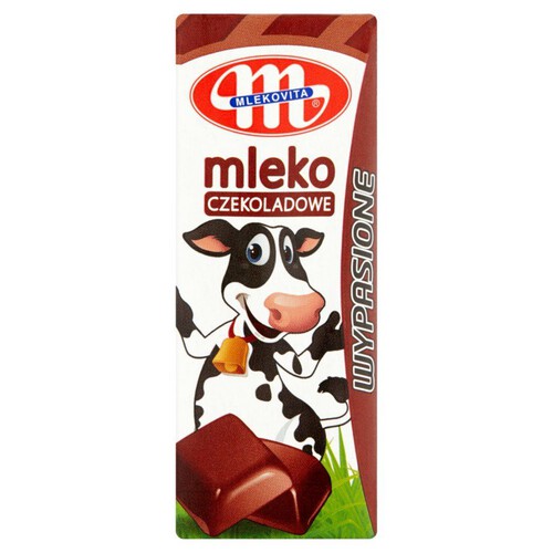 Mleko częściowo odtłuszczone czekoladowe UHT Mlekovita 200 ml