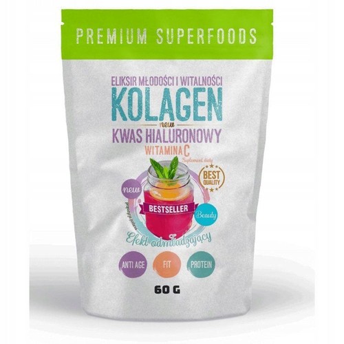 Kolagen kwas hialuronowy i witamina C  Intenson 60 g