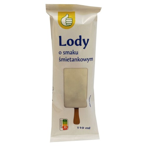 Lody o smaku śmietankowym Auchan 110 ml