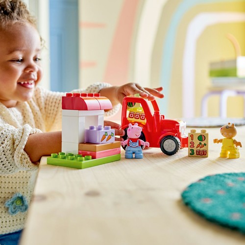 DUPLO® Świnka Peppa Ciągnik i rynek 10468 LEGO 1 sztuka