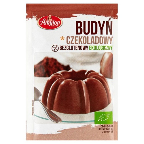 BIO Budyń czekoladowy ekologiczny, bezglutenowy Amylon 40 g