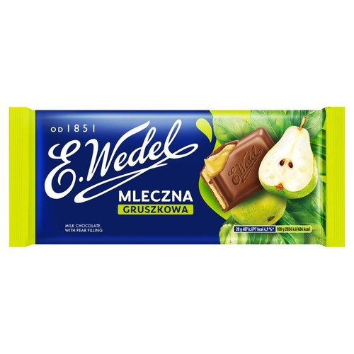 Czekolada mleczna gruszkowa E.Wedel 100 g
