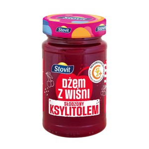 Dżem z wiśni niski IG Stovit 250 g