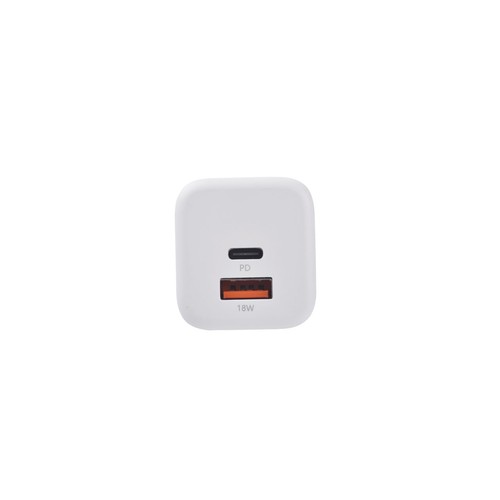 Ładowarka sieciowa USB-A/USB-C 65W biała Qilive 1 sztuka