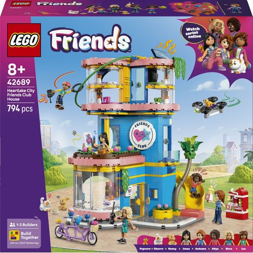 Zabawka Friends Domek klubu przyjaciół z Heartlake 42689 LEGO 1 sztuka