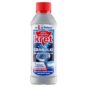 Granulki do udrożniania rur Kret 280 g