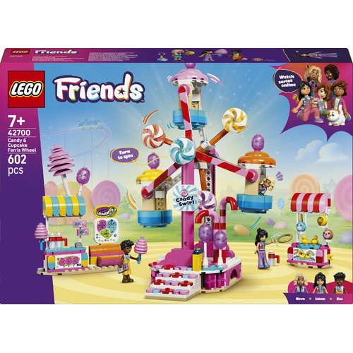 Friends Cukierkowo-babeczkowy diabelski młyn 42700 LEGO 1 sztuka