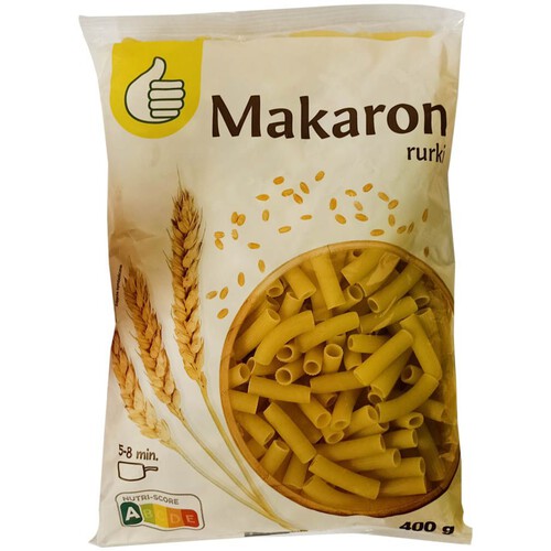 Makaron rurki z kurkumą Auchan 400 g