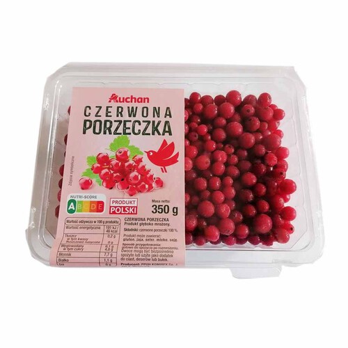 Czerwona porzeczka Auchan 350 g