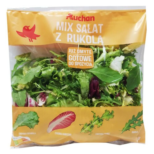Mix  sałat z rukolą Warzywa Auchan 120 g