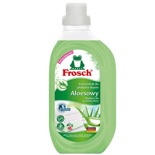 Koncentrat do płukania tkanin Aloesowy  Frosch 900 ml