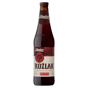 Koźlak piwo ciemne typu bock alk. 6.5% obj. Browar Amber 500 ml