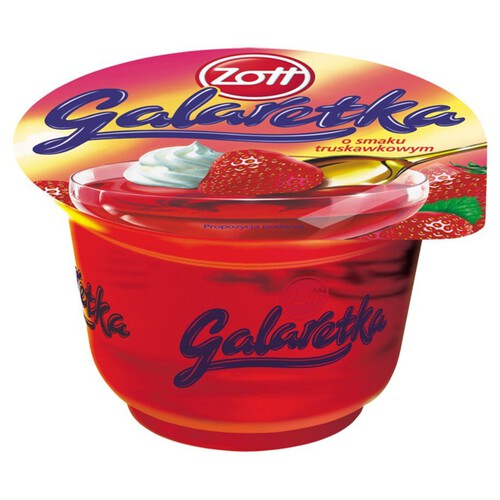 Galaretka o smaku truskawkowym Zott 175 g