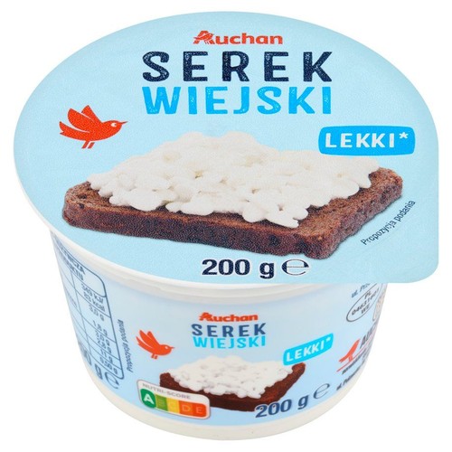 Serek wiejski lekki Auchan 200 g