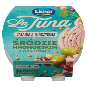 Sałatka z tuńczykiem z warzywami   Lisner 160 g
