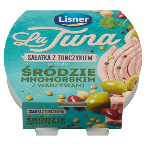 Sałatka z tuńczykiem z warzywami   Lisner 160 g