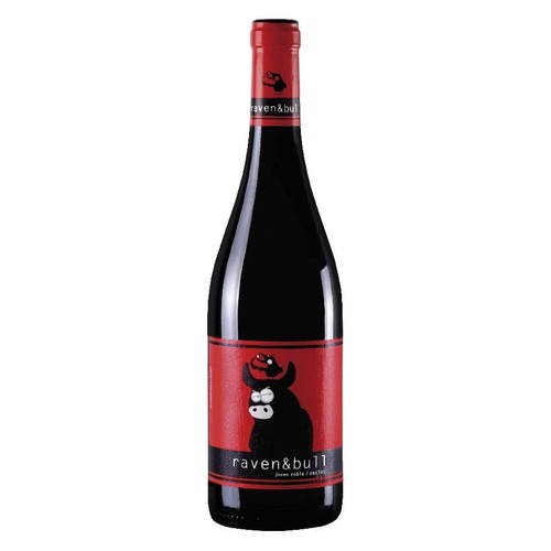 Wino hiszpańskie czerwone wytrawne Monastrell Jumilla D.O. alk. XX% obj. Raven & Bull  750 ml