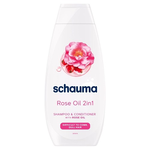 Szampon do włosów Rose Oli 2in1  Schauma 400 ml