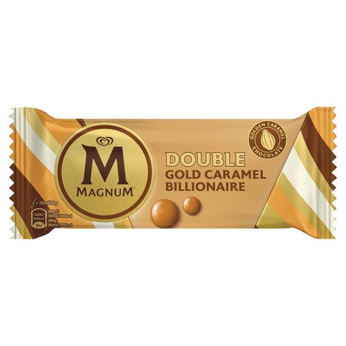 Lody Double Gold Caramel Billionaire Magnum 85 ml