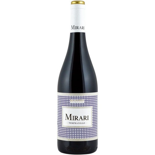 Wino hiszpańskie czerwone wytrawne Tempranillo DO Navarra alk. 14,0% obj. Mirari  750 ml