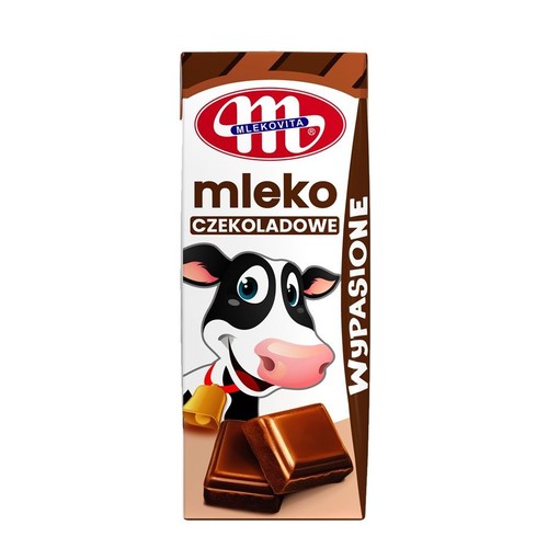 Mleko częściowo odtłuszczone czekoladowe UHT Mlekovita 200 ml