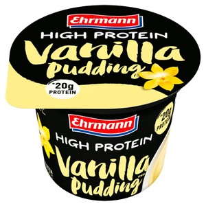 Puding o smaku waniliowym z wysoką zawartością białka Ehrmann 200 g