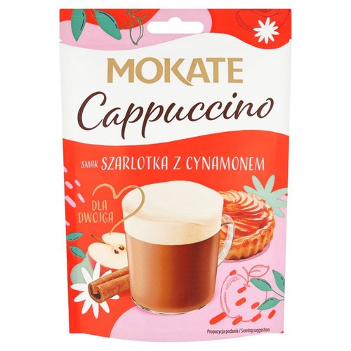 Cappuccino o smaku szarlotki z cynamonem Mokate 40 g