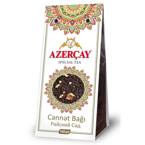 Rajski ogród czarna herbata z jabłkiem i pigwą AZERCAY 100 g