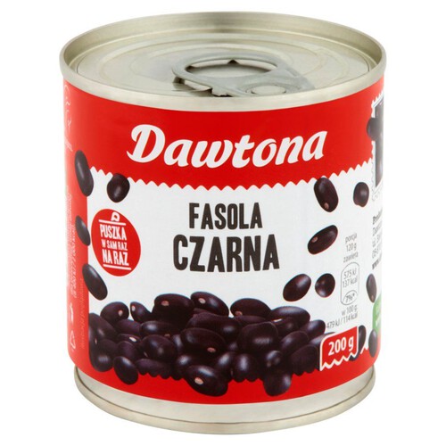 Fasola czarna konserwowa Dawtona 200 g