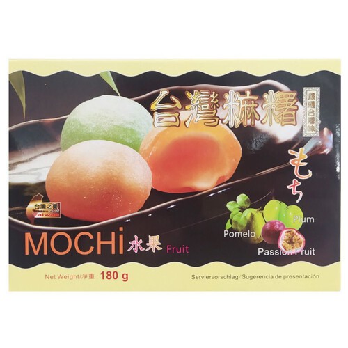 Kulki ryżowe mix owocowy  MOCHI 180 g