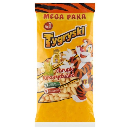Chrupki kukurydziane Tygryski 230 g