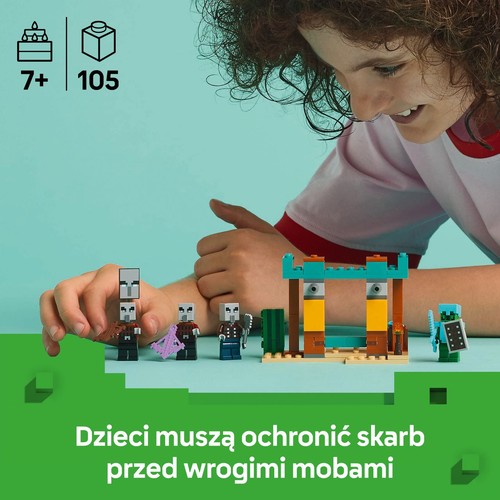 Minecraft® Pustynny patrol złosadników 21267 LEGO 1 sztuka