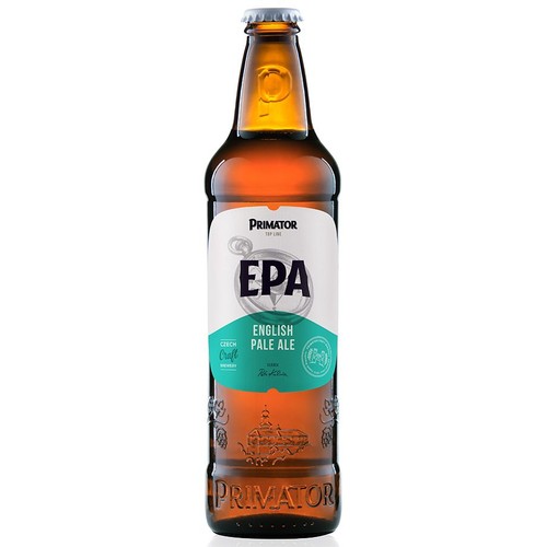 Piwo czeskie english pale ale EPA alk. 5,0% obj. Primator 500 ml