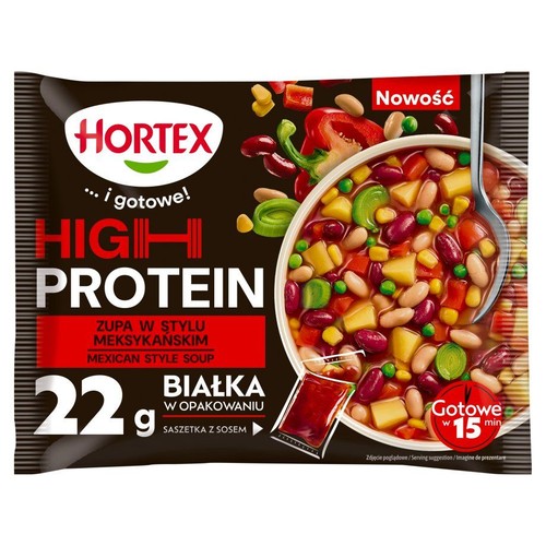 Zupa meksykańska high protein   Hortex 450 g