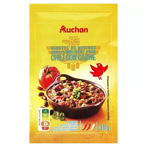 Przyprawa do chili con carne   Auchan 30 g